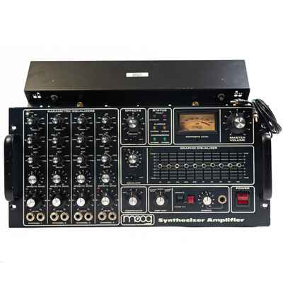 Moog 301A Synthesizer Amplifier w /  Spring Reverb ?? Rare 1970s Studio Beast