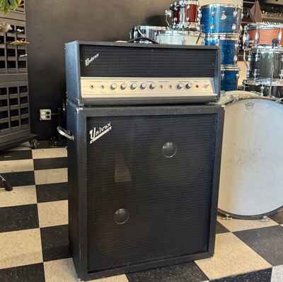 Univox 320 Tube amp head and Cab for guitar Late 1960s