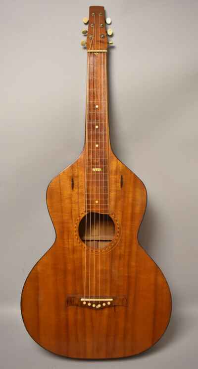 1920s Weissenborn Style 2 Hawaiian Lap Steel Guitar Natural Koa
