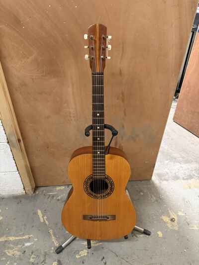 Eko 6 Acoustic guitar vintage bolt on neck. Studio L. made in Italy Used