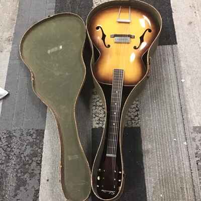 1958 silvertone Guitar With Case