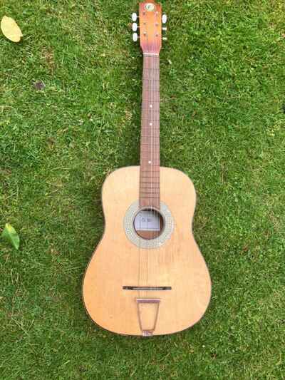 Kay G-101 Acoustic Parlour Guitar Vintage. (Collection Only)