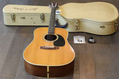 Vintage! 1967 Martin D-28 Natural Acoustic Dreadnaught Guitar + Hard Case