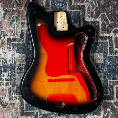 1965 Harmony Bobkat Vintage Made in USA Electric Guitar Body!
