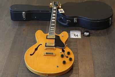 Vintage! 1980 Gibson ES-347 Natural Semi-Hollow Electric Guitar + OHSC