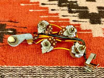 Vintage 1964 Gibson SG Standard-Special Wiring Harness Complete-Original 1960