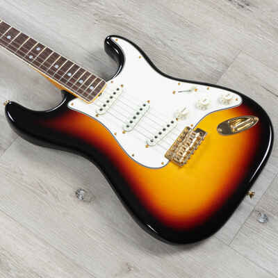 Mint Fender CS LTD 1965 Stratocaster Closet Classic Guitar 3-Tone Sunburst