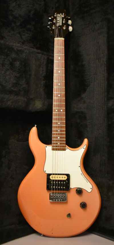 1982 Hamer USA Prototype Electric Guitar Faded Pink Finish w / OHSC