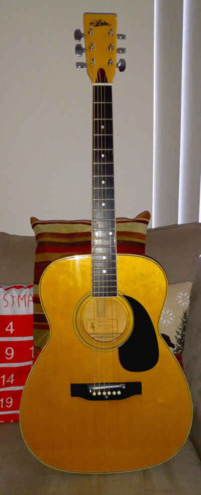 Aria  Law Suit Era OM Matsumoku Guitar 70