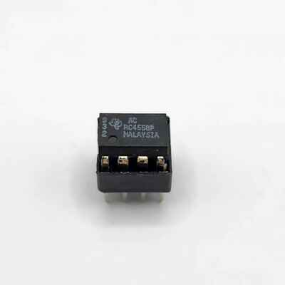 1 NOS TI RC4558P Malaysia Op Amp Chip 1979-1981 For Tube Screamer Mod or Repair