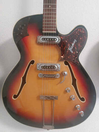 Framus 5 / 112 Sorento from 1969 German Semi Hollowbody Thinline Guitar
