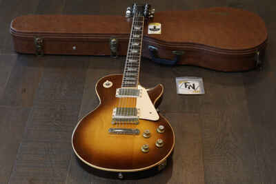 RARE! 1975 Gibson Les Paul Standard Royal Tea Burst w /  Factory Humbuckers! +Case