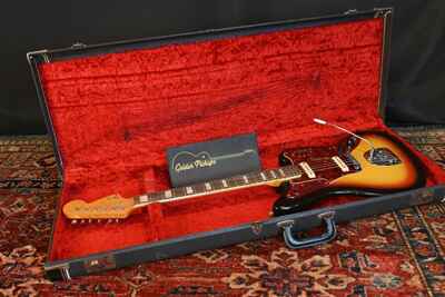 1966 - 1968 Fender Jaguar Sunburst Original Finish & OHSC (VIDEO) Exc Condition