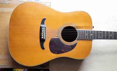 Fender Capistrano acoustic dreadnought guitar, 1980