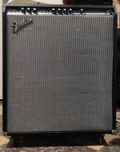 1970s Fender Silverface Bassman 10, 2-Channel, 4x10, 50w Amplifier