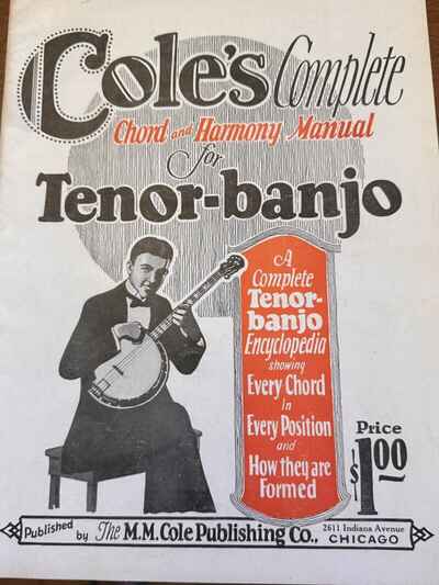 Cole??s Complete Chord And Harmony For Tenor-banjo