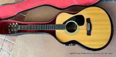 Yamaha FG350F Japan Acoustic Guitar  Black Label FG-350f Vintage w / case