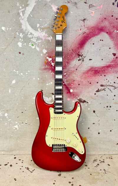 1963 Fender Stratocaster Red Refin & Modified Vintage 1960s (One of a Kind)