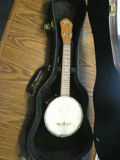 Vintage Gibson UB-1 Banjo Ukulele Banjolele 1920s W /  Case Great Tone!