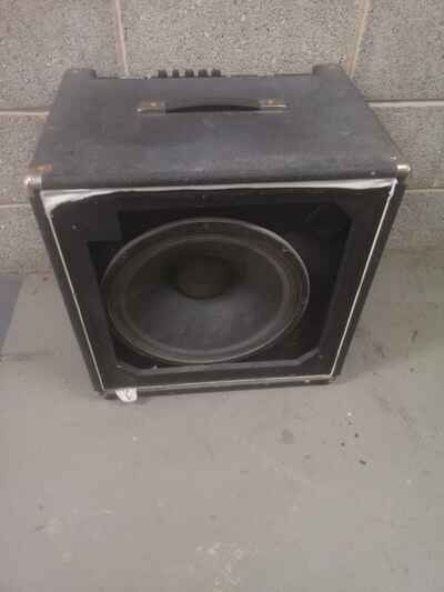 Ampeg BA-115 Combo Bass Amp Spares Or Repair Vintage