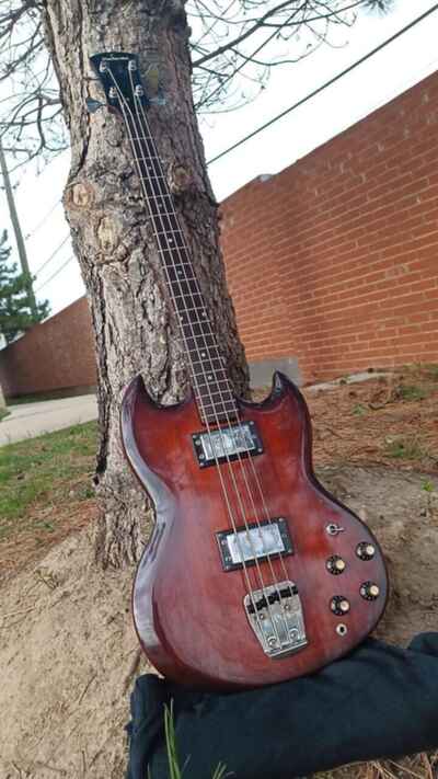 1971 Guild Madeira MB-100 Short Scale Bass 30 5" scale 6 6lbs!!