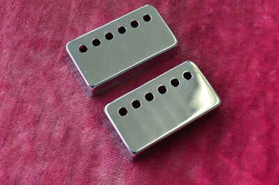 Vintage Gibson 1960s Chrome Patent Sticker PAF pickup cover set ES-335 SG 1965!