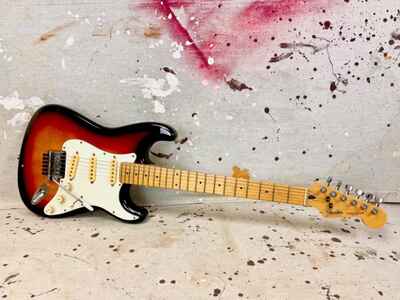 1987 Fender Stratocaster Sunburst MIJ with Factory Kahler Tremolo 1980