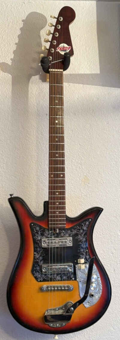 1965-1967 Teisco Del Rey Tulip Electric Guitar, Model ET-210