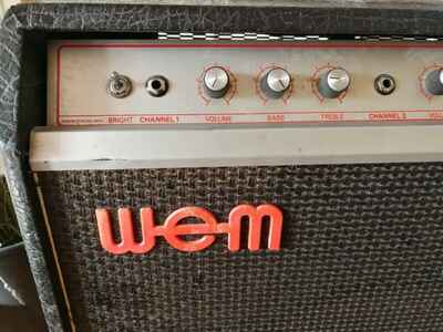 Wem 45w Dominator Guitar Amp Combo 15inch speaker - All original