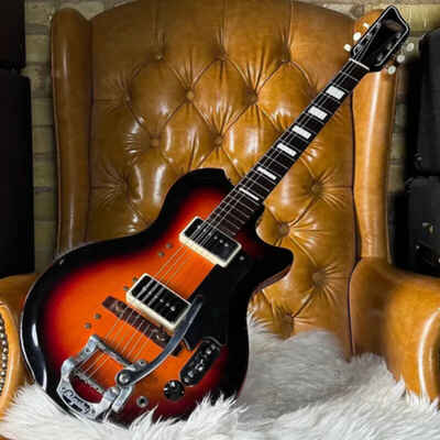 1959 Supro Rhythm Master Vintage Valco USA Electric Guitar!