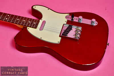 Vintage 2004 Fender Custom Shop 1963 Telecaster Relic - Candy Apple Red Tele CAR