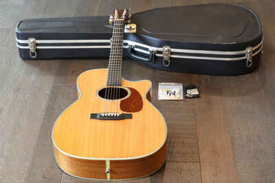 Vintage! 1981 Martin MC-37K Natural Koa Acoustic /   Electric Cutaway Guitar +OHSC