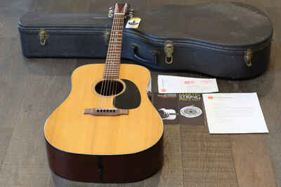 Vintage! 1971 Martin D-18 Natural Acoustic Dreadnaught Guitar + OHSC