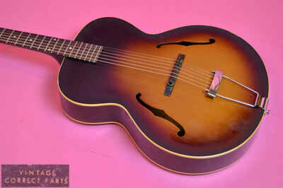 Vintage 1959 Gibson L-48 Original Sunburst Finish, Killer Player L48 Archtop L50