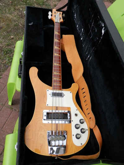 Rickenbacker 1973 Electric bass Guitar stereo 4001 - Mapleglo Finish-refurbed-