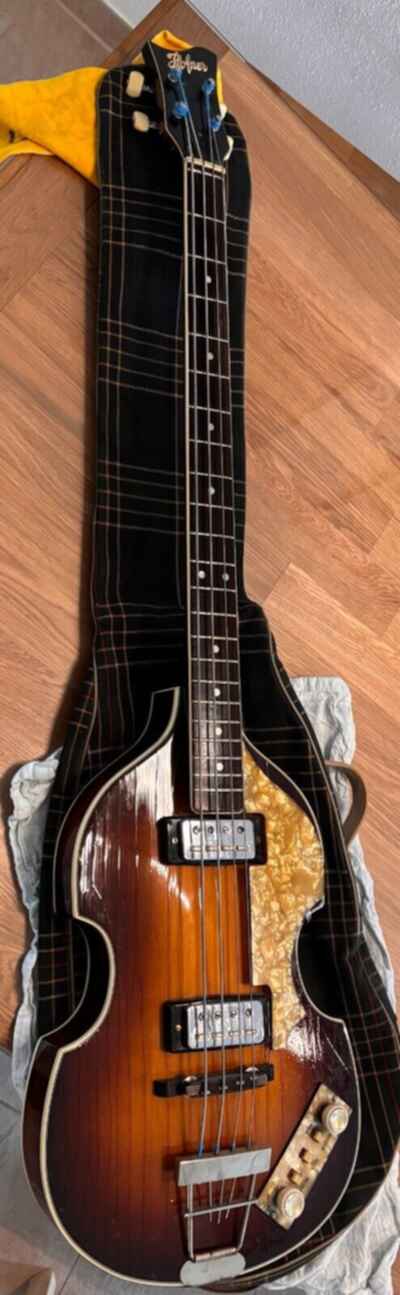 Vintage Hofner / Höfner 500 / 1 Violin-Bass Guitar Baujahr 1966