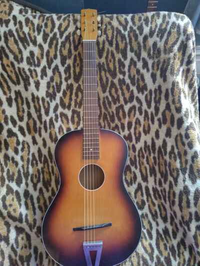 1960s Romanian Parlor Guitar! Vintage! Acoustic! 6 String! 3 / 4! Right handed!