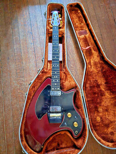 Ovation Deacon 1252, Pro Serviced in Original Case, Solid Body Electric Guitar