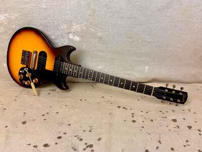 Vintage 1963 Gibson Melody Maker D Sunburst Player-Grade 1960