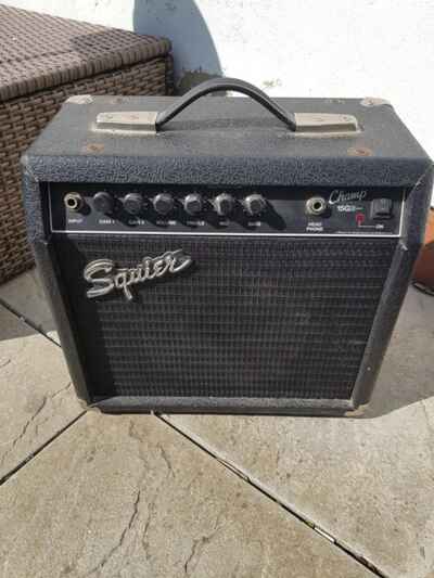 Vintage Fender Squire Champ 15G 230V 45W Guitar Amplifier