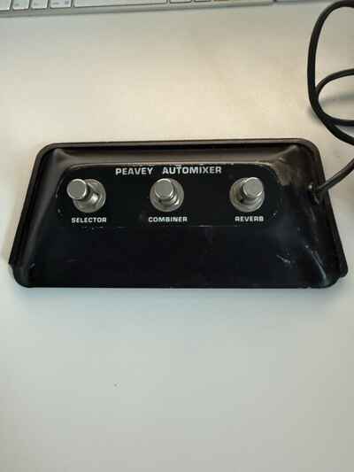 Vintage Peavey Automixer Footswitch Pedal For Vintage Peavey Amps Like The VTX