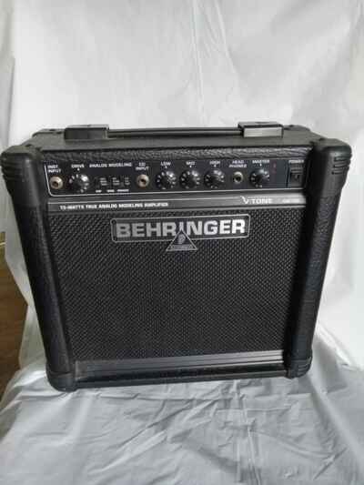 Behringer V-TONE GM108 15 watt Guitar Amplifier Vintage 1980