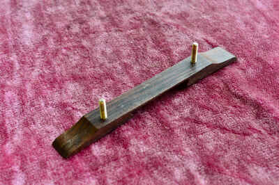 Vintage 1950s Gibson Rosewood Archtop Bridge Base - L-5ces, Super 400, Es-175