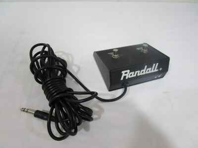 Randall 2 Button Guitar Amp Footswitch Channel  /  Reverb & Gain  /  Chorus - Cool!