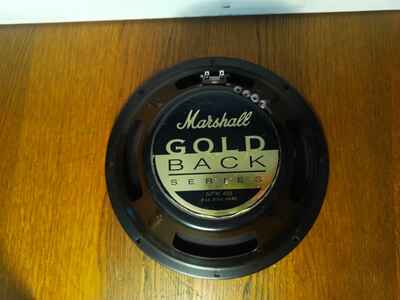 12" Marshall Gold-Back Speaker 70W Vintage Driver Woofer 8 Ohm 121488 Tested