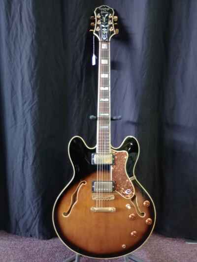 Epiphone Sheraton II 1986-1988 Vintage Sunburst w / Hard case RARE *FREE SHIPPING*