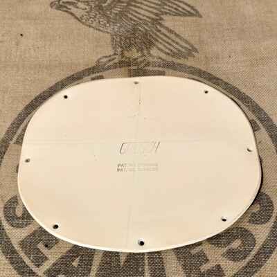 Vintage 1960s Gretsch Country Gentleman Control Cavity Back Plate White Plastic
