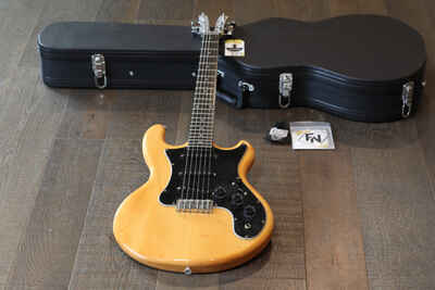 Vintage! 1979 Kramer DMZ-3000 Super Strat Natural Electric Guitar + Hard-Case