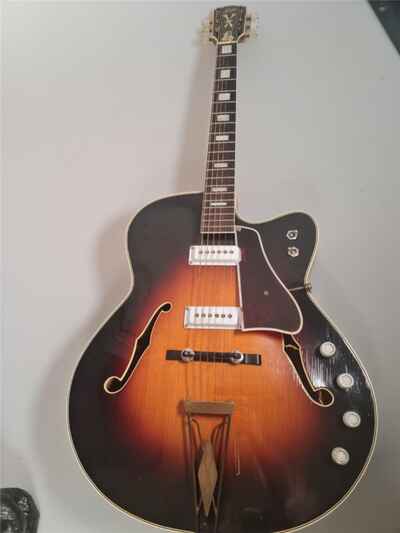 Levin 1900 325  1960s Jazz Archtop Semi Acoustic Electric Guitar Vintage
