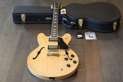 Vintage! 1979 Gibson ES-335 Semi-Hollow Electric Guitar Antique Natural + Case
